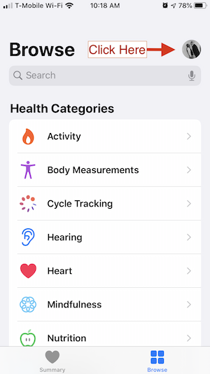 Health app